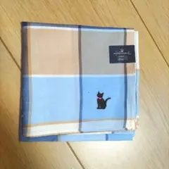 Hallmark タオルハンカチ 青系 チェック柄のサムネイル
