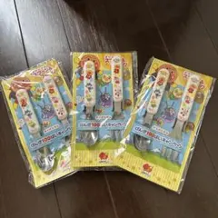 アンパンマン スプーン&フォーク　3セット　すかいらーく　新品未使用