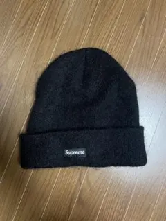 DIESEL フリンジ付きニット帽 ダークブルー ニット帽 1回のみ使用