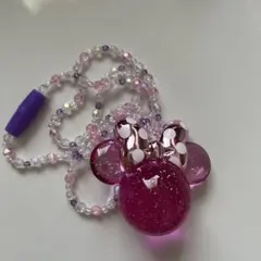 ミニーちゃん 光るネックレス おもちゃ