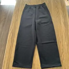UNIQLOスウェットワイドパンツ　　ブラック　Sサイズ
