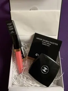 新品★未使用CHANEL リップグロス＆Wミラー