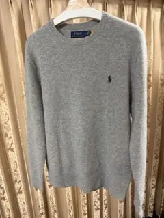 Polo Ralph Lauren セーター　グレー　M ウール