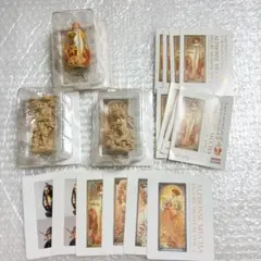 3個セット　アルフォンス ミュシャ フィギュアミュージアム2 春　秋　冬 彩色のサムネイル