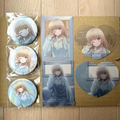くじQ お隣の天使様 椎名真昼 缶バッジ クリアカード セット - メルカリ