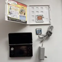 ニンテンドー3DS 本体 ソフト2個おまけ タッチペン 充電器付き