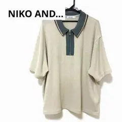 週末SALE！NIKO AND... ドライタッチレトロラインポロハーフジップのサムネイル