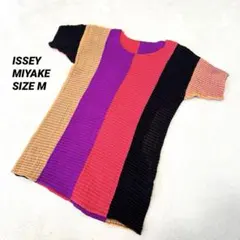 ISSEY MIYAKE me プリーツ 半袖 Tシャツ マルチカラー - メルカリ