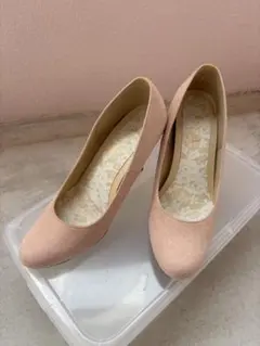 パンプス　ピンク　22.5cm
