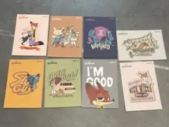 ズートピア EPOCHコレクションカード ニックワイルド ジュディ セット