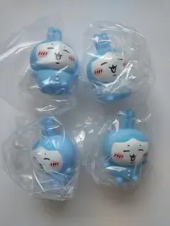 ちいかわ　ソフビフィギュア 4 うさぎなハチワレ　　4個（まとめ売り）
