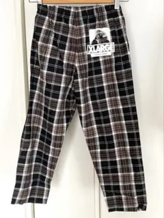 XLARGEキッズ　チェック柄 長ズボン