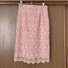 美品★ユニクロ レースタイトスカート