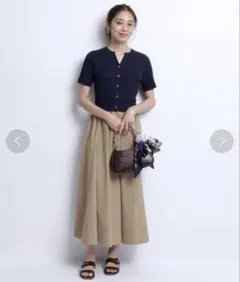 ♥︎ジャスグリッティースキッパーニットドッキングワンピース - メルカリ