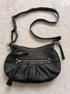 Dakota ショルダーバッグ ブラック レザー