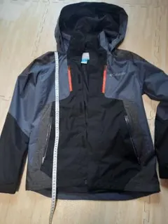 Columbia ナイロンジャケット Sサイズ 黒・グレー　コロンビア　キャンプ