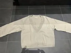 ミラオーウェン　コットン長袖ニット