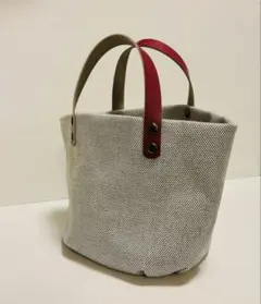 ふっくらトートバッグ　ハンドメイド