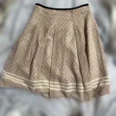 ドット柄シアーフレアスカート　Sのサムネイル