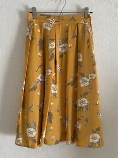 【新品未使用】ROPE’ PICNIC スカート 花柄　ひざ丈スカート スカート