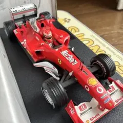 状態良し！走行させるまでの卓上調整済!！デアゴスティーニフェラーリF2004 状態良し！走行させるまでの卓上調整済!！デアゴスティーニフェラーリ