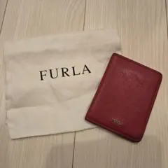 FURLA フルラ　パスケース　カードケース　パープル　ピンクのサムネイル