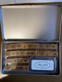 アンティークスタンプセット