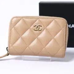 【極美品】CHANEL クラシックジップパース　キャビアスキン　ココマーク 2025年最新】シャネルコインパースの人気アイテム - メルカリ