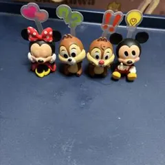 ミニーマウス・チップ・デール・ミッキー セリフプレート付きカプセルトイ
