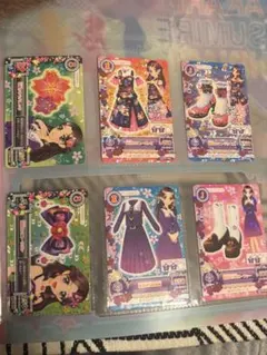 アイカツカード 藤原みやび　6枚セット