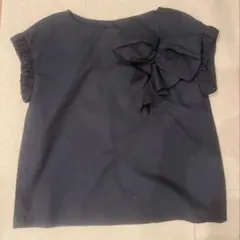 LANVIN en Bleu ランバン オンブルー　ブラウス　リボンのサムネイル