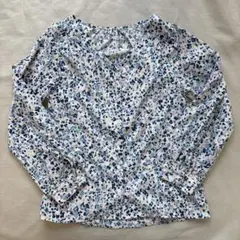(新品未使用)テチチ シャドーフラワー前後2wayブラウス