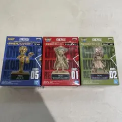 ONE PIECE ワールドコレクタブルフィギュア 熊本　ルフィ　ゾロ　サンジ