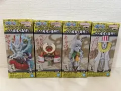 ★ワンピース ワールドコレクタブルフィギュア ワノ国 鬼ヶ島編7 4種 ABCE
