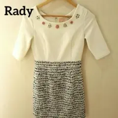 可愛い Rady ♡ ビジュー ワンピース