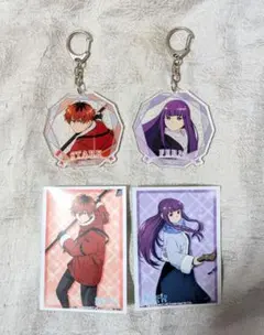 ♡新品未使用♡葬送のフリーレン♡アクリルキーホルダー♡シュタルク＆フェルン♡