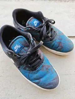 Nike SB 青黒マーブルスニーカー