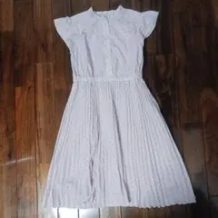 女の子　150cm　ノースリーブワンピース　組曲　KUMIKYOKU　中古