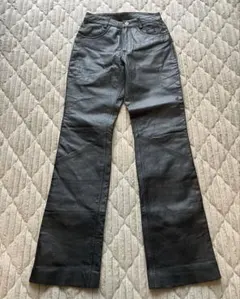 ハーレーダビットソン　レザーパンツ　レディース　サイズM ブラック