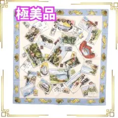 【極美品】ラルフローレン スカーフ ハンカチ サマーモチーフ柄のサムネイル
