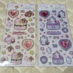 サンリオ キラキラジュエルシール シュガーバニーズ チャーミーキティ セット