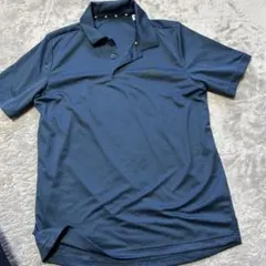 adidas ネイビー ポロシャツ Mサイズ