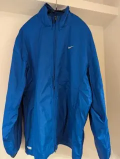 希少 00s NIKE CLIMA-FIT テックジャケット L ブルー Y2K