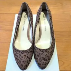 【最終値下げ！】Oriental Traffic ヒョウ柄パンプス　23.0cm