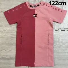 TOMMY HILFIGER トミーヒルフィガー 半袖ワンピース 122 ピンクのサムネイル
