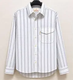 TRUSSARDI ストライプ柄 長袖シャツ ホワイト系のサムネイル
