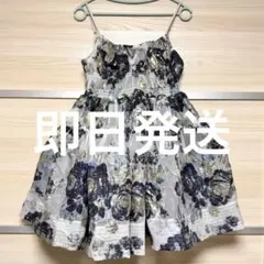即日発送 新品 POPPY AIRY BLOOM TUNIC (blue)