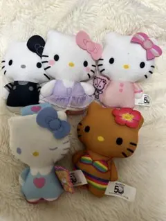ハローキティ ぬいぐるみ 5体セット