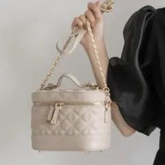 ♡ RANDA ランダ キルティング 2WAYバニティバッグ ♡