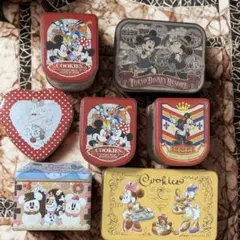 ディズニー レトロ お菓子缶 空き缶 東京ディズニーランド - メルカリ
